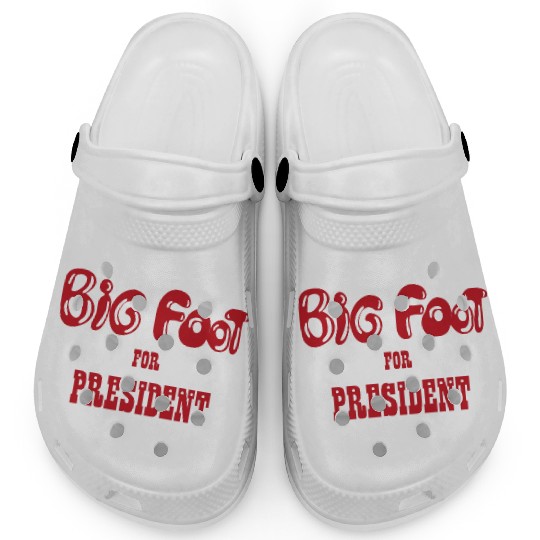 BigFoot For President Clogs