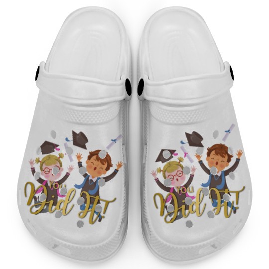 Graduation Congratulation you did it Clogs