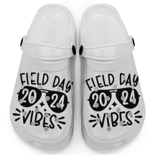 Field Day Vibes 2024 Sunglasses Teacher Field Day Clogs