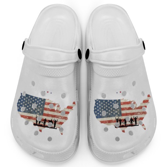 Memorial Day Clogs