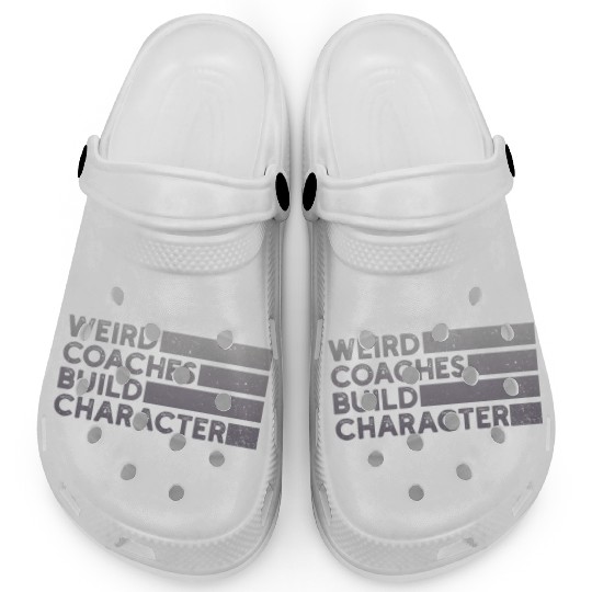 Weird Coaches Build Character Coach Clogs