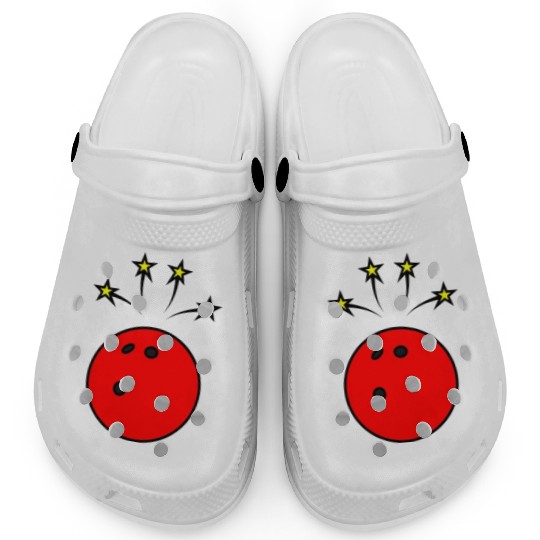 Bowling ball with stars Clogs
