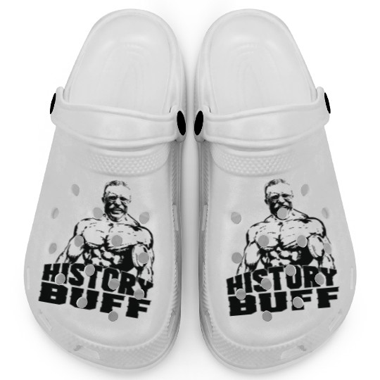 Theodore Roosevelt History Buff Funny Gym Gift Ide Clogs