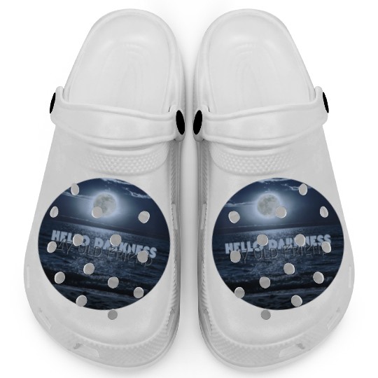 Hello Darkness My Old Friend Clogs