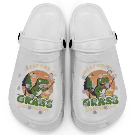 Golfing Weapons Of Grass Destruction Clogs