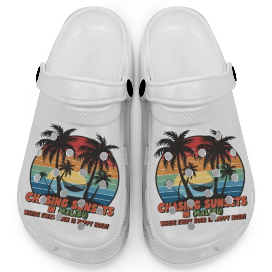 Chasing Sunsets in Malibu Clogs