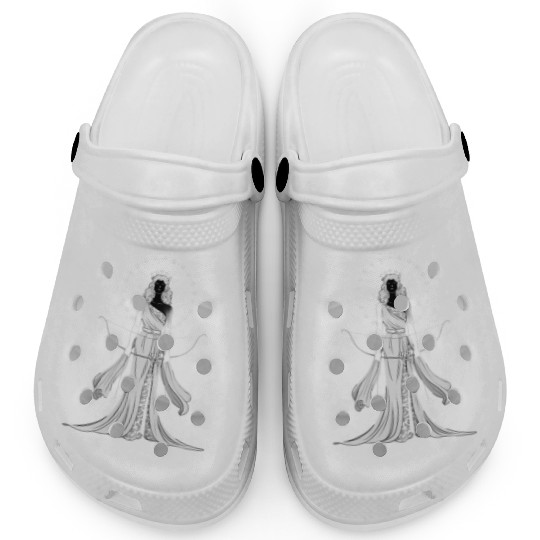 Greek moon goddess Artemis Clogs