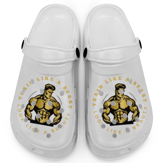 Train Like A Beauty Look Like A Beast Clogs