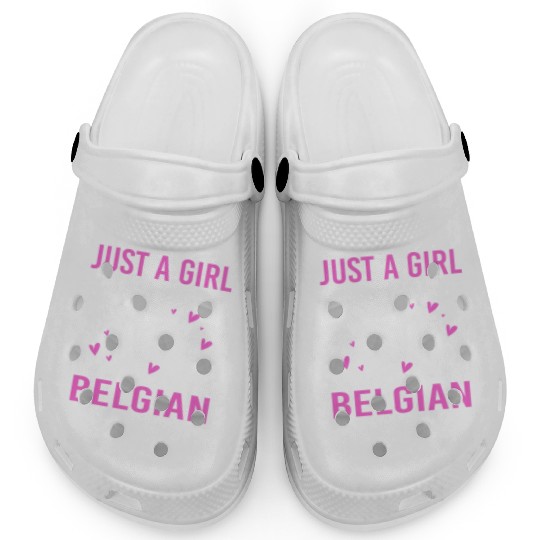 Just A Girl Who Loves Belgian Malinois Clogs