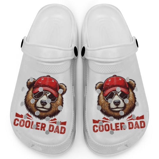 cooler dad bear Clogs
