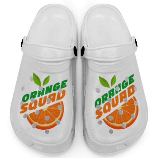 Orange Citrus Fruit Orange Lover Orange Squad Clogs