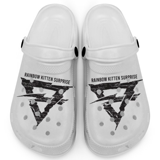 Rainbow Kitten Surprise Clogs