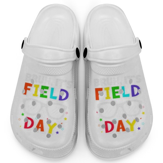 Bruh It's Field Day for Teacher Boys Clogs