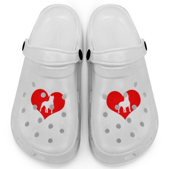 Embrace Your Pitbull Mom Identity with Heartfelt Clogs