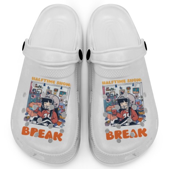 Football Mom Halftime Show: Mom Takes Coffee Break Clogs