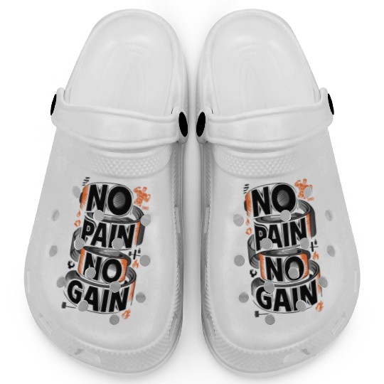 No Pain, No Gain Clogs