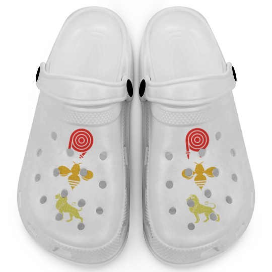 Hose Bee Lion Clogs