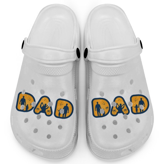 Dad love Son and Daughter Clogs