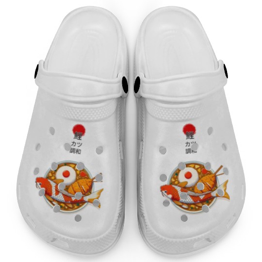 Harmony of Koi Fish and Katsu Delight Clogs