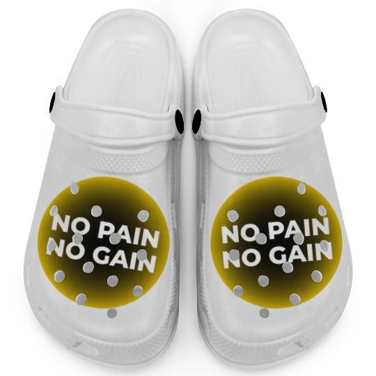No Pain, No Gain Clogs