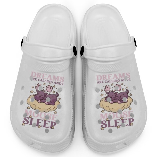Dreams Are Calling Youth Cute Moose Clogs