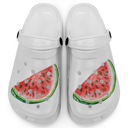 Watermelon Clipart - Fresh Summer Fruit Designs, Clogs