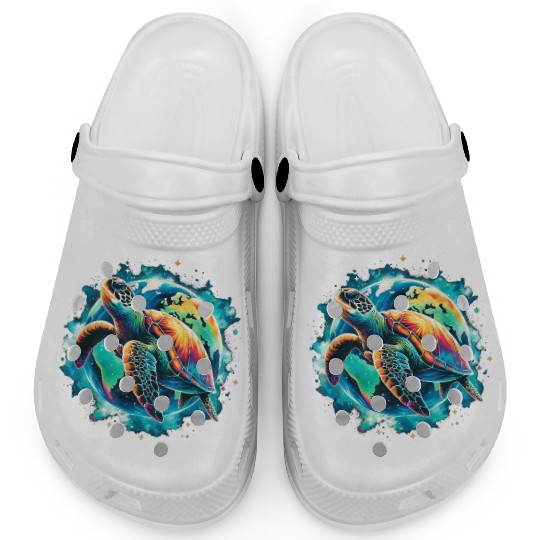 Earth Day Restore Sea Turtle Clogs