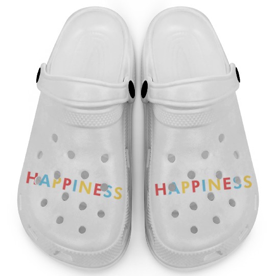 Vintage Retro Choose Happiness Clogs