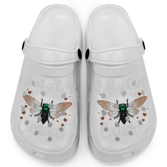 Cicadas Art Insect Lover Cicada Clogs