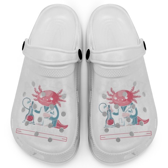 Axolotl Science Teacher Mexican Salamander Clogs