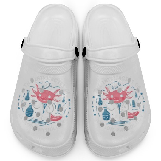 Axolotl Science Teacher Mexican Salamander Clogs