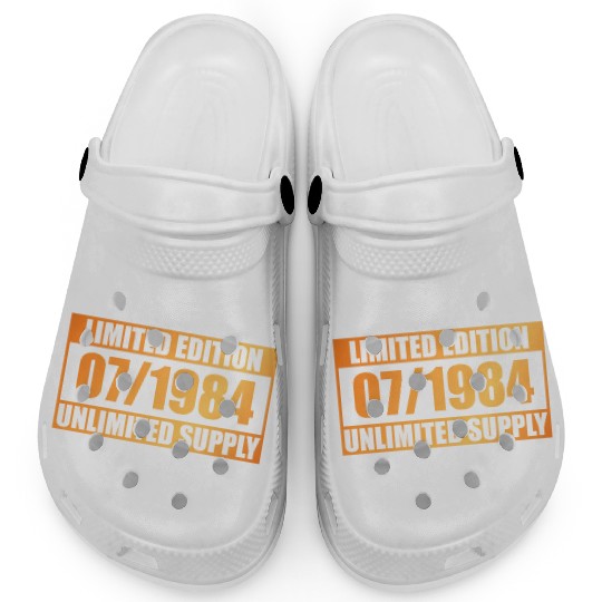 40th birthday Limited Edition - ꝏ Supply 07/1984 Clogs