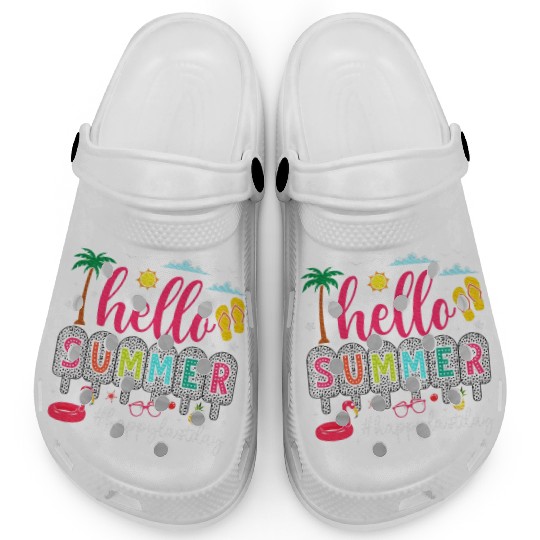 Happy Last Day of School Teacher Clogs