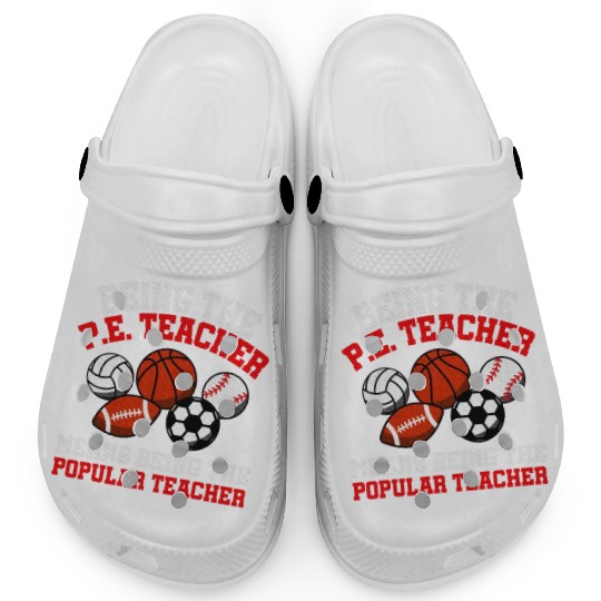 PE Teacher Physical Education Teacher Clogs