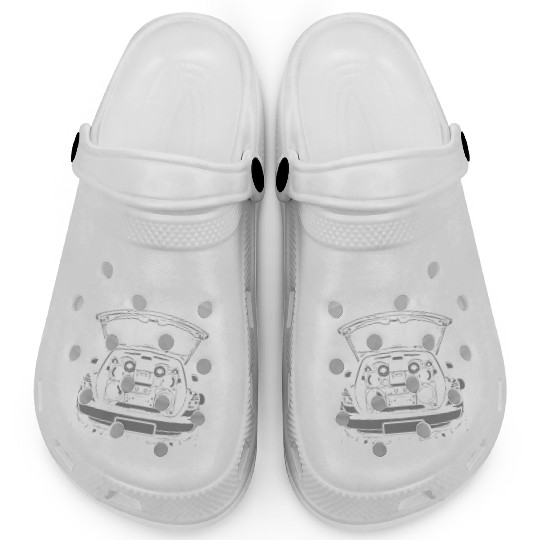 It's Never Loud Enough, technician car audio Clogs