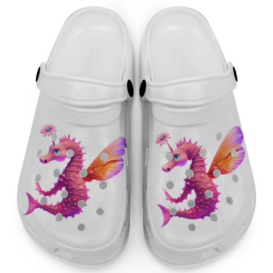 Daisy The Fairy Sea Horse Clogs