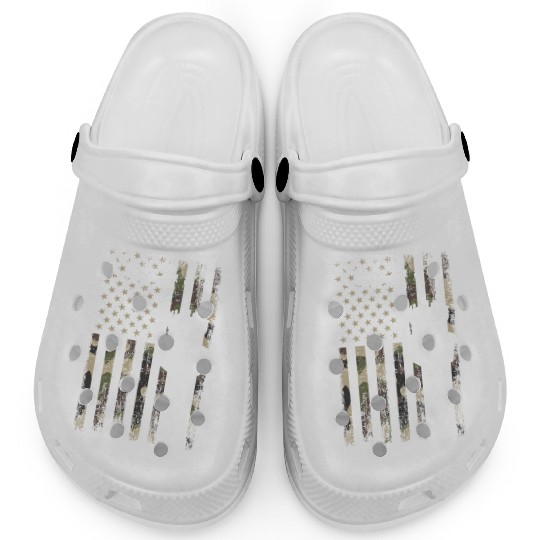 American Flag US, air traffic controller Clogs