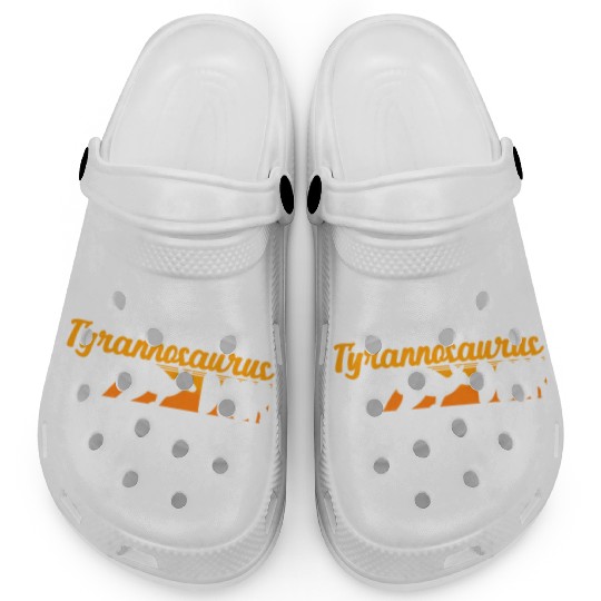 Funny Kangaroo Tyrannosaurus Deer Illustration for Clogs