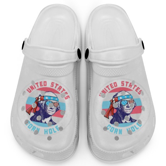 July Cornhole Apparel Clothing Premium Clogs