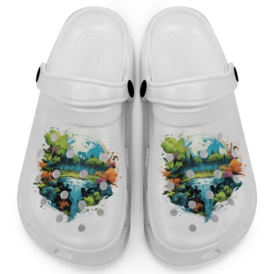 Respect Your Mother Earth Day Save Our Planet Clogs