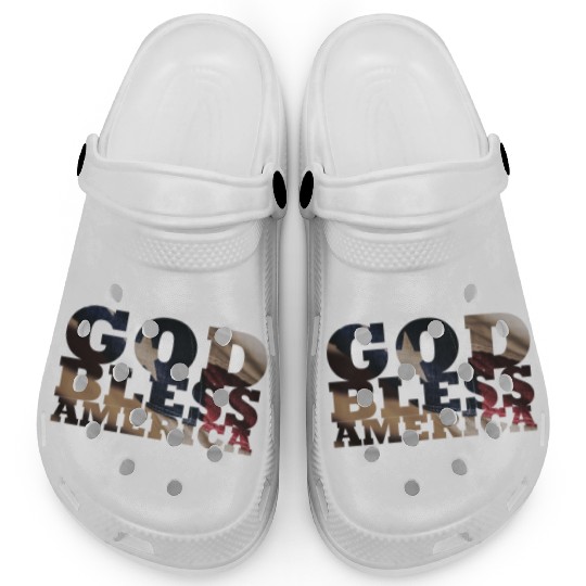 God Bless America Clogs