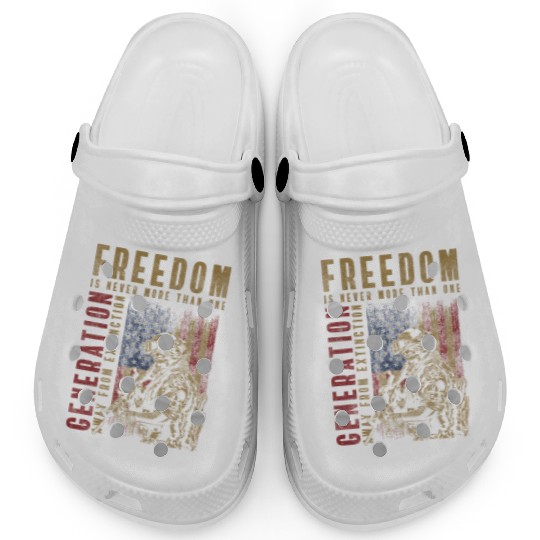 Soldier Country America Clogs
