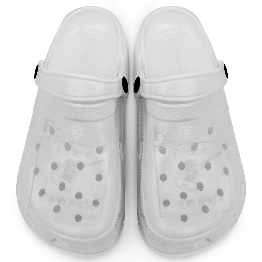 Funny Cowbell Novelty Comedy Clogs