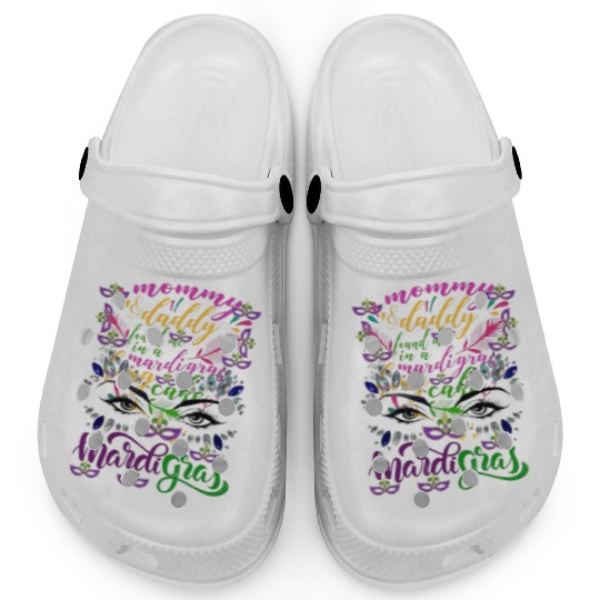 "mardi gras Clogs"
