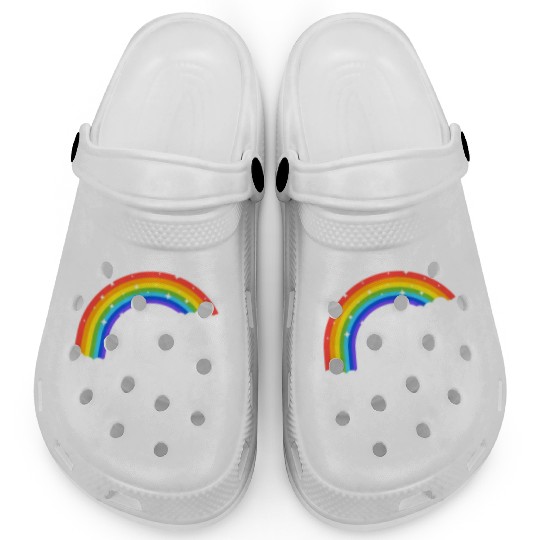 Gender Lesbians, Gays, Trans, Queer Outfit Rainbow Clogs