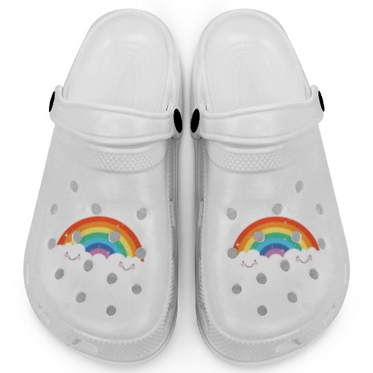 Gender Lesbians, Gays, Trans, Queer Outfit Rainbow Clogs