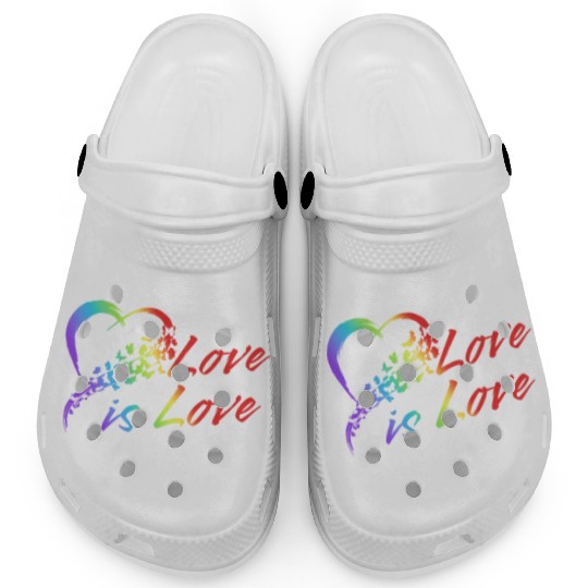 Gender Lesbians, Gays, Trans, Queer Outfit Rainbow Clogs