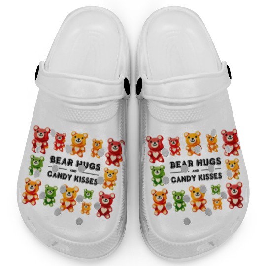 Bear Hugs and Candy Kisses Gummy Bears Clogs