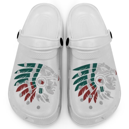 Aztec Warrior Indigenous Mexican Aztec Jaguar Clogs