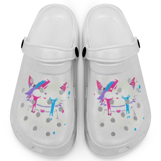 Gothic Emo Cat Design For Cat Lovers And Clogs